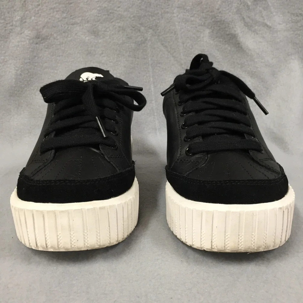 Sorel Out N About III Low Waterproof‎ Sneakers Black Sea Salt NL5139-010 USA 8